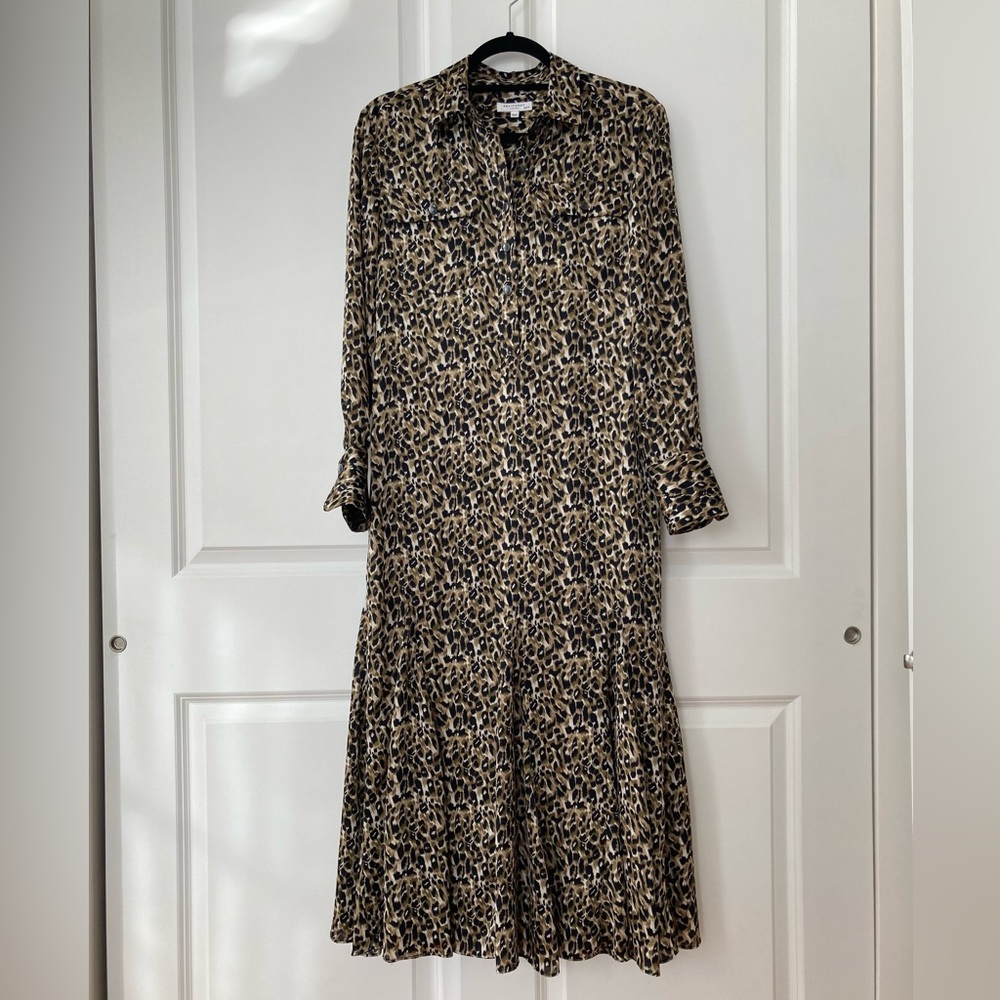 Lenora Leopard Print Dress
